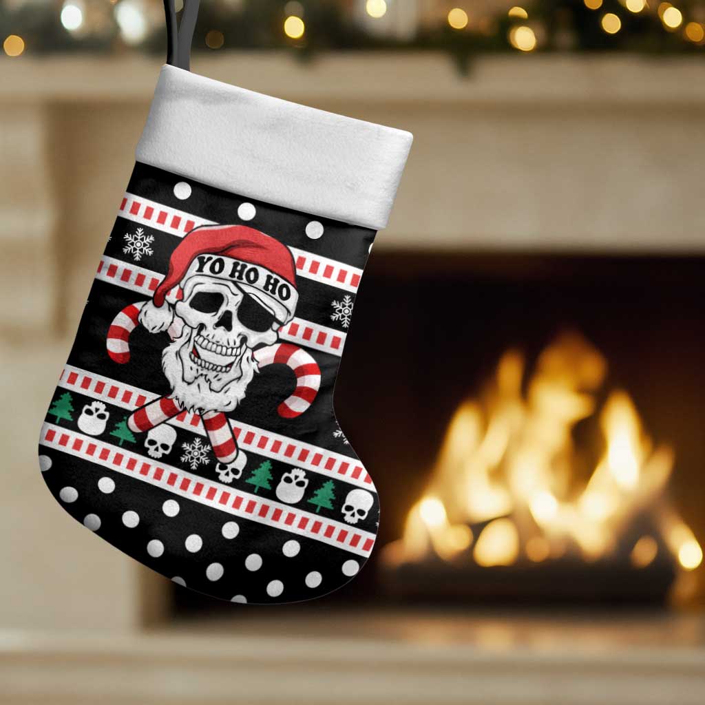 Skull Creepmas Christmas Yall Christmas Stocking Xmas Holiday Patterns - Wonder Print Shop
