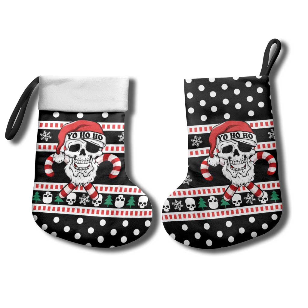Skull Creepmas Christmas Yall Christmas Stocking Xmas Holiday Patterns - Wonder Print Shop