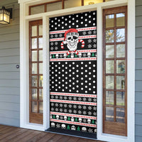 Skull Creepmas Christmas Yall Christmas Door Cover Xmas Holiday Patterns - Wonder Print Shop