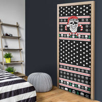 Skull Creepmas Christmas Yall Christmas Door Cover Xmas Holiday Patterns - Wonder Print Shop