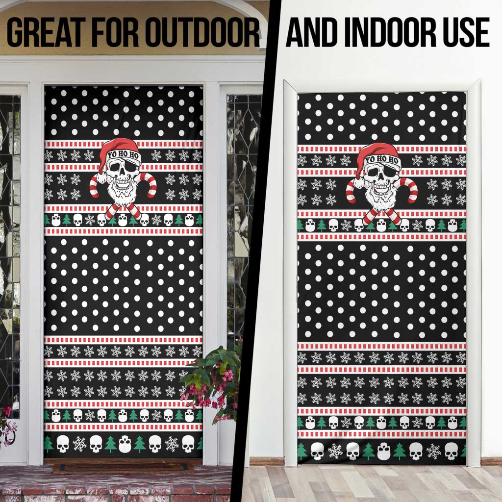 Skull Creepmas Christmas Yall Christmas Door Cover Xmas Holiday Patterns - Wonder Print Shop