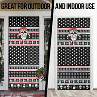 Skull Creepmas Christmas Yall Christmas Door Cover Xmas Holiday Patterns - Wonder Print Shop