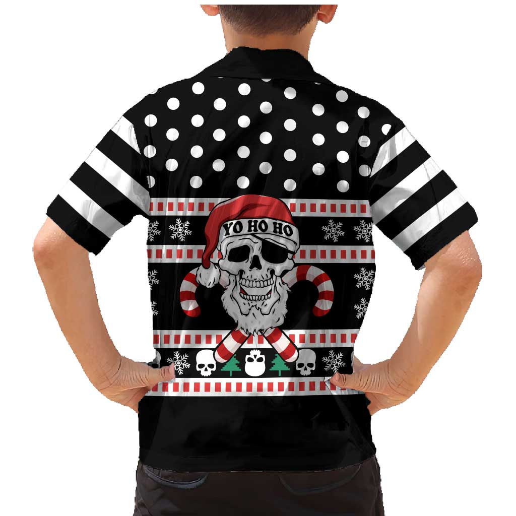 Skull Creepmas Christmas Yall Christmas Family Matching Mermaid Dress and Hawaiian Shirt Xmas Holiday Patterns - Wonder Print Shop