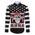 Skull Creepmas Christmas Yall Christmas Family Matching Off The Shoulder Long Sleeve Dress and Hawaiian Shirt Xmas Holiday Patterns - Wonder Print Shop