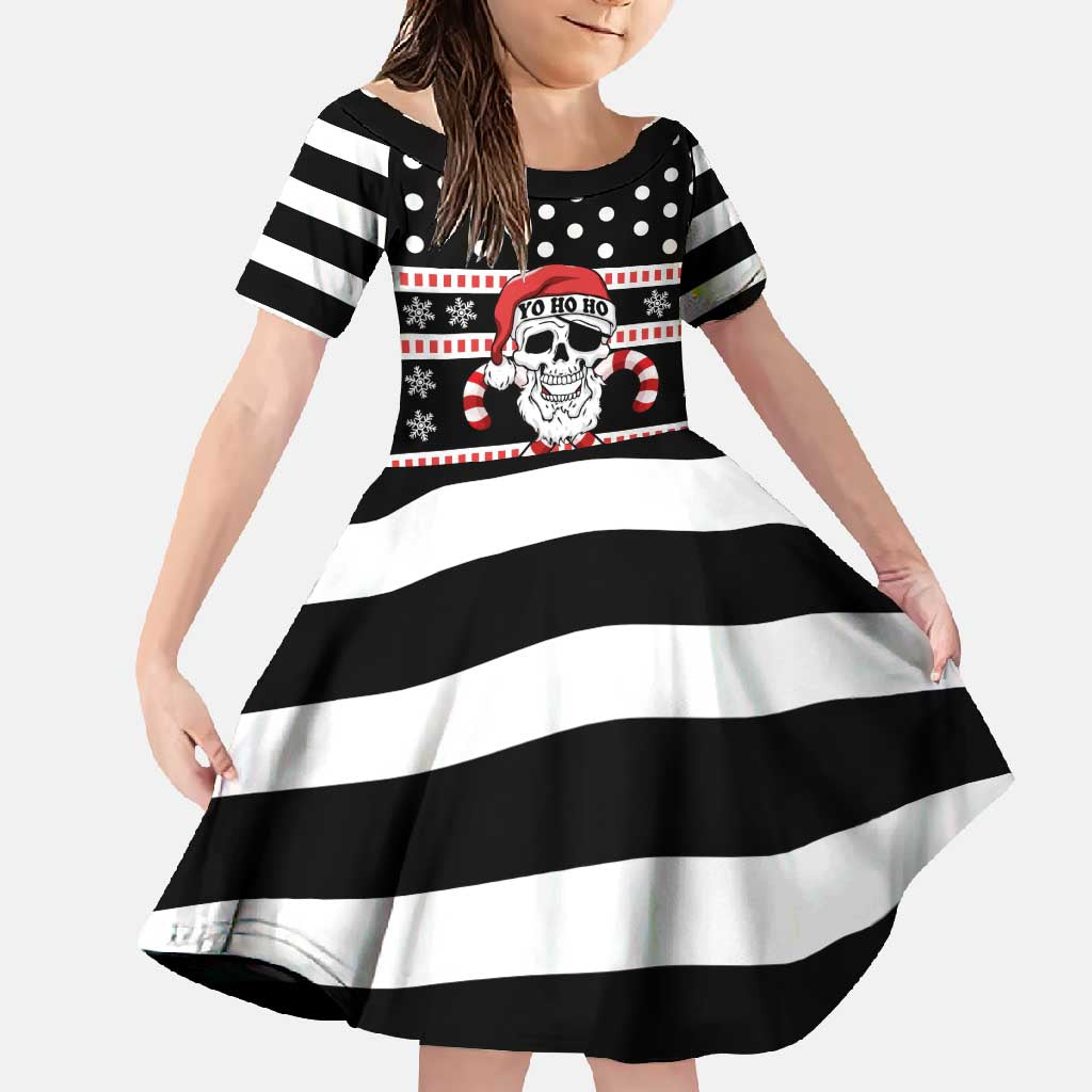 Skull Creepmas Christmas Yall Christmas Family Matching Off Shoulder Maxi Dress and Hawaiian Shirt Xmas Holiday Patterns - Wonder Print Shop