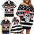 Skull Creepmas Christmas Yall Christmas Family Matching Off Shoulder Short Dress and Hawaiian Shirt Xmas Holiday Patterns - Wonder Print Shop