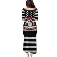 Skull Creepmas Christmas Yall Christmas Family Matching Puletasi and Hawaiian Shirt Xmas Holiday Patterns - Wonder Print Shop