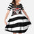 Skull Creepmas Christmas Yall Christmas Family Matching Short Sleeve Bodycon Dress and Hawaiian Shirt Xmas Holiday Patterns - Wonder Print Shop