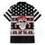 Skull Creepmas Christmas Yall Christmas Family Matching Short Sleeve Bodycon Dress and Hawaiian Shirt Xmas Holiday Patterns - Wonder Print Shop