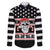 Skull Creepmas Christmas Yall Christmas Family Matching Short Sleeve Bodycon Dress and Hawaiian Shirt Xmas Holiday Patterns - Wonder Print Shop