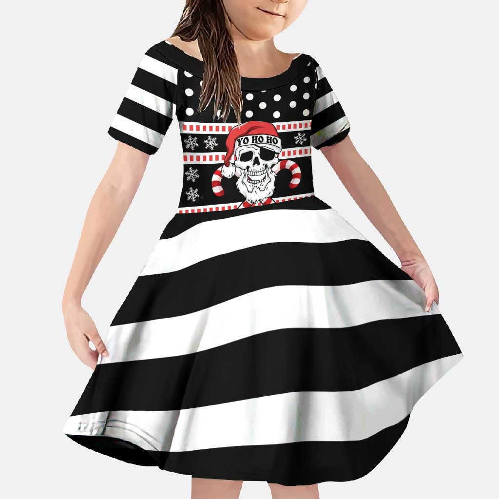 Skull Creepmas Christmas Yall Christmas Family Matching Summer Maxi Dress and Hawaiian Shirt Xmas Holiday Patterns - Wonder Print Shop