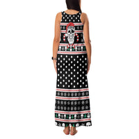 Skull Creepmas Christmas Yall Christmas Family Matching Tank Maxi Dress and Hawaiian Shirt Xmas Holiday Patterns - Wonder Print Shop