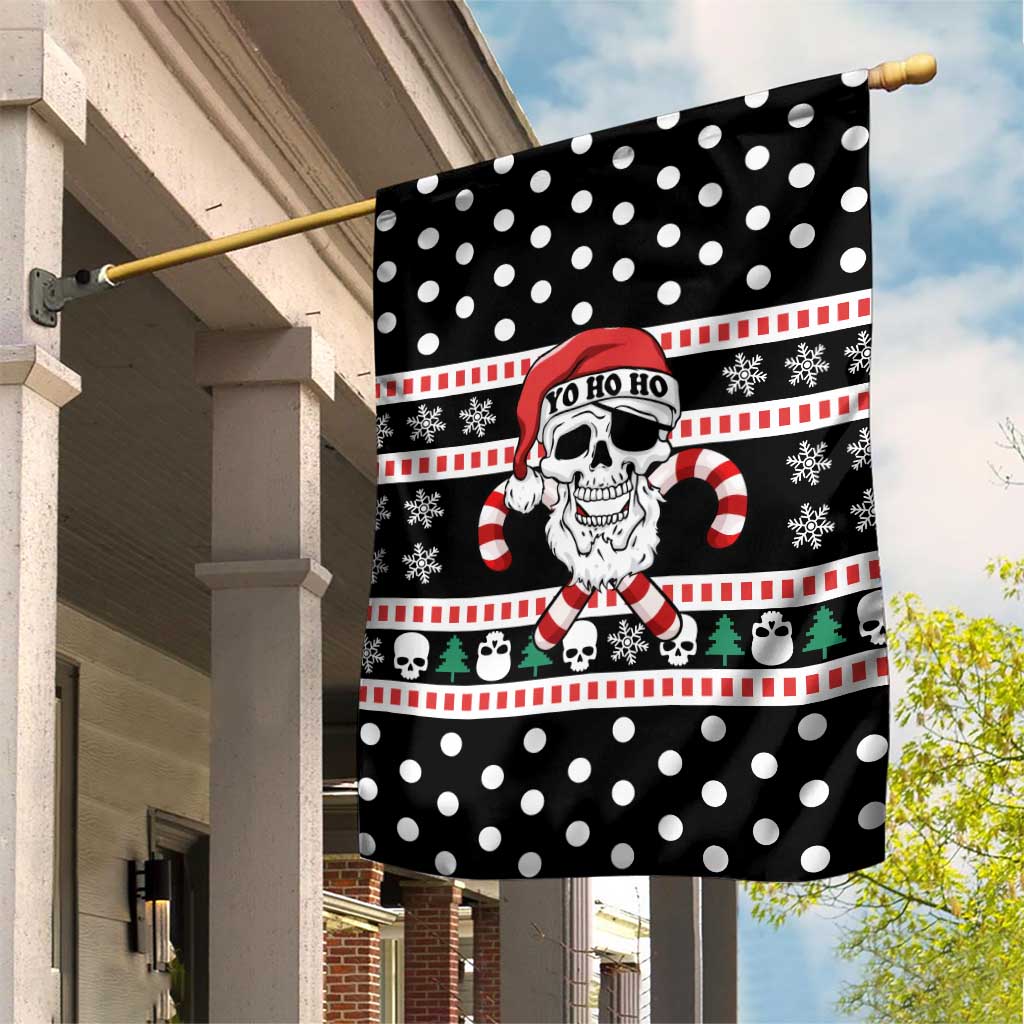 Skull Creepmas Christmas Yall Christmas Garden Flag Xmas Holiday Patterns - Wonder Print Shop