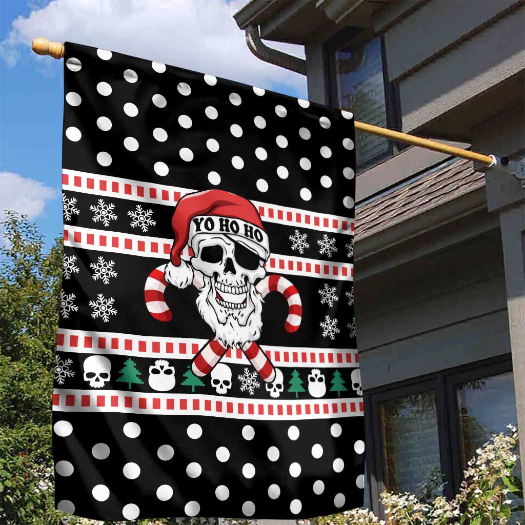 Skull Creepmas Christmas Yall Christmas Garden Flag Xmas Holiday Patterns - Wonder Print Shop