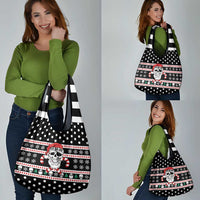 Skull Creepmas Christmas Yall Christmas Grocery Bag Xmas Holiday Patterns - Wonder Print Shop