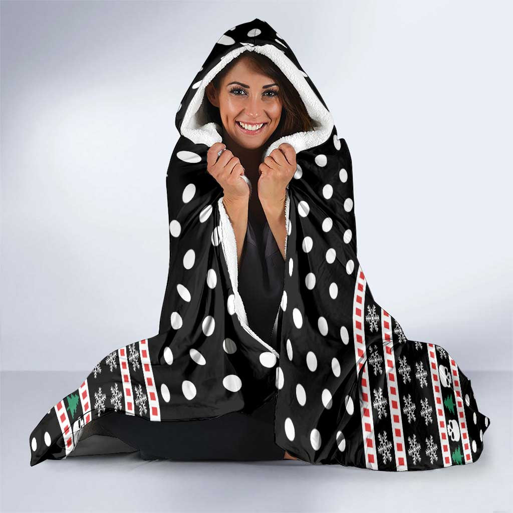 Skull Creepmas Christmas Yall Christmas Hooded Blanket Xmas Holiday Patterns - Wonder Print Shop