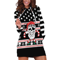 Skull Creepmas Christmas Yall Christmas Hoodie Dress Xmas Holiday Patterns - Wonder Print Shop