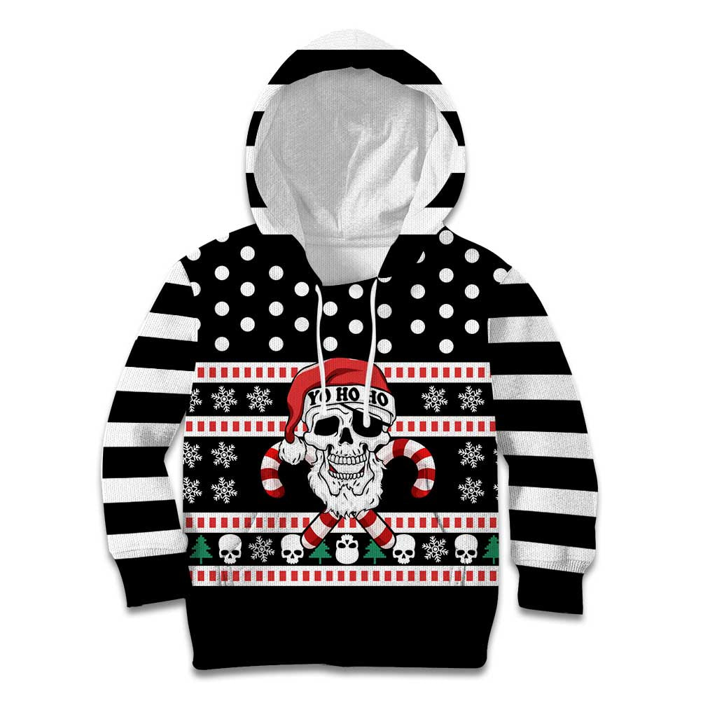 Skull Creepmas Christmas Yall Christmas Kid Hoodie Xmas Holiday Patterns - Wonder Print Shop