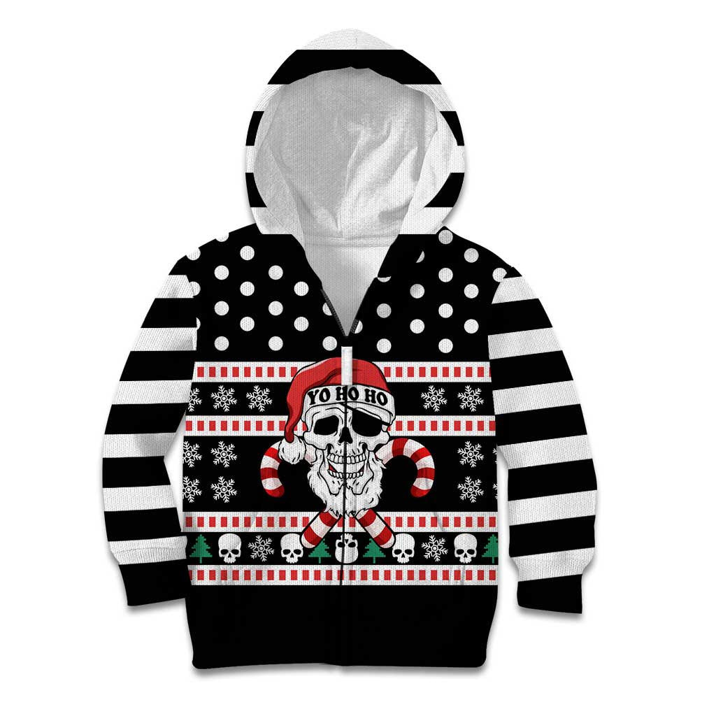 Skull Creepmas Christmas Yall Christmas Kid Hoodie Xmas Holiday Patterns - Wonder Print Shop