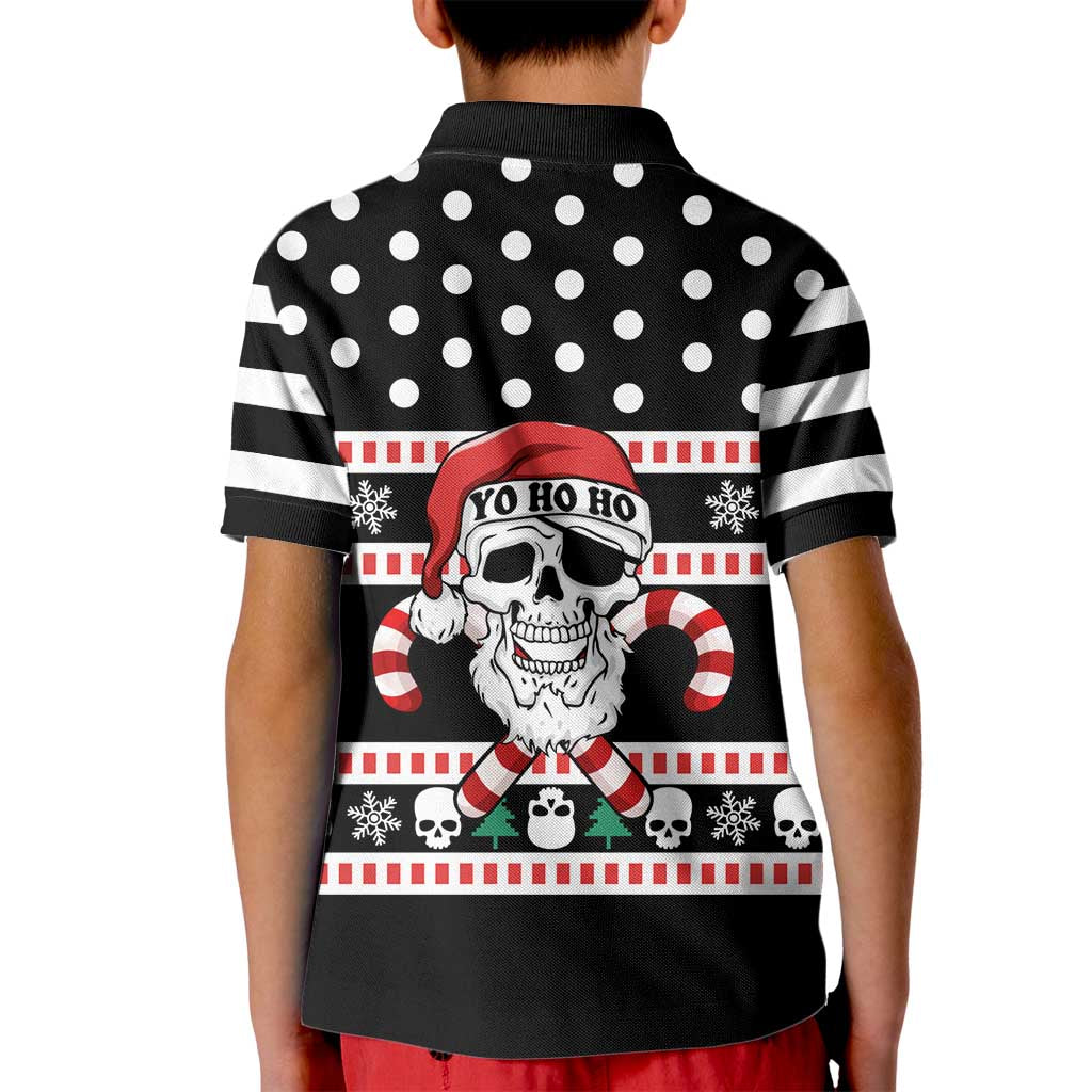 Skull Creepmas Christmas Yall Christmas Kid Polo Shirt Xmas Holiday Patterns - Wonder Print Shop