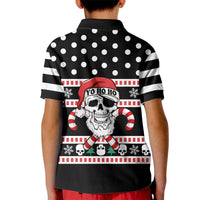 Skull Creepmas Christmas Yall Christmas Kid Polo Shirt Xmas Holiday Patterns - Wonder Print Shop