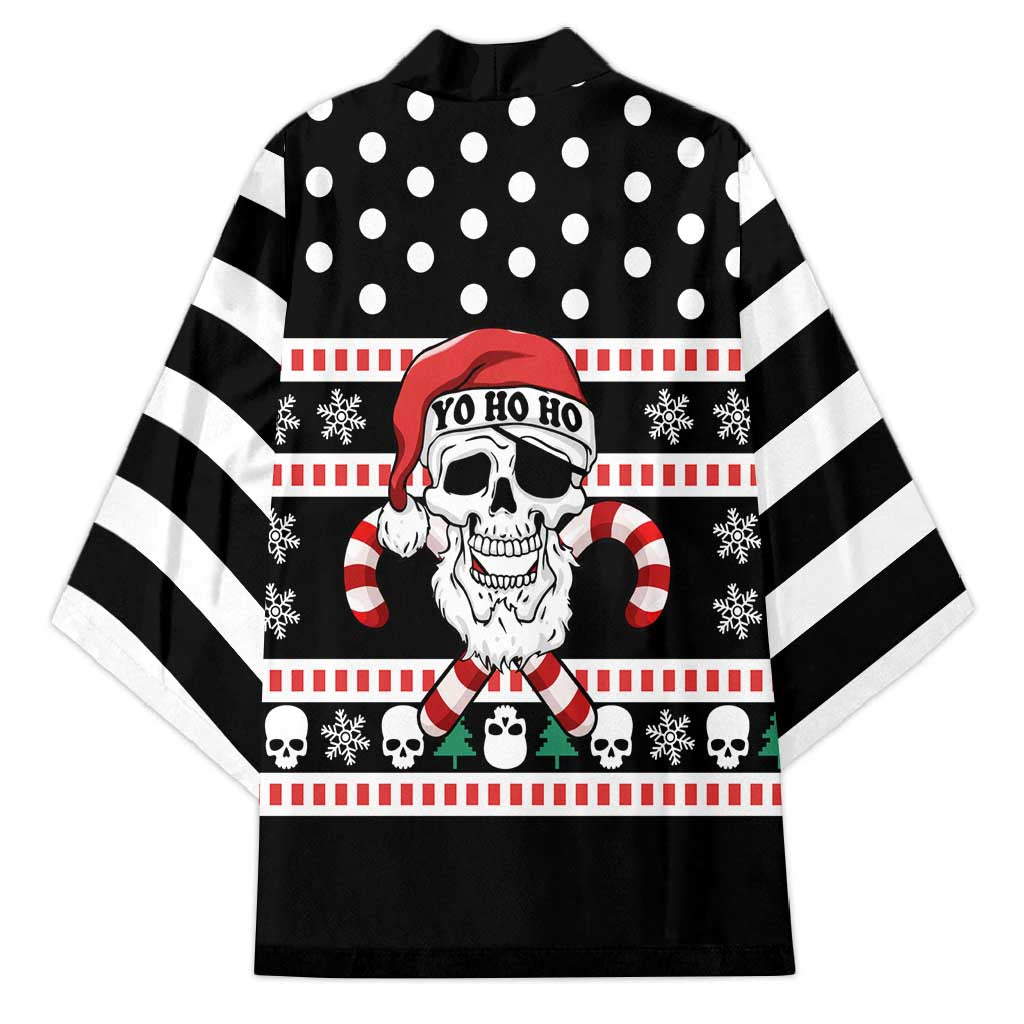 Skull Creepmas Christmas Yall Christmas Kimono Xmas Holiday Patterns - Wonder Print Shop