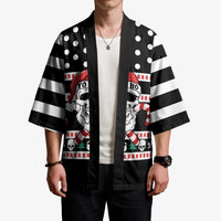 Skull Creepmas Christmas Yall Christmas Kimono Xmas Holiday Patterns - Wonder Print Shop