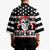 Skull Creepmas Christmas Yall Christmas Kimono Xmas Holiday Patterns - Wonder Print Shop