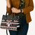Skull Creepmas Christmas Yall Christmas Leather Bag Xmas Holiday Patterns - Wonder Print Shop