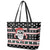 Skull Creepmas Christmas Yall Christmas Leather Tote Bag Xmas Holiday Patterns - Wonder Print Shop