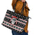 Skull Creepmas Christmas Yall Christmas Leather Tote Bag Xmas Holiday Patterns - Wonder Print Shop
