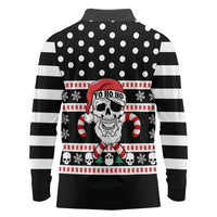 Skull Creepmas Christmas Yall Christmas Long Sleeve Polo Shirt Xmas Holiday Patterns - Wonder Print Shop