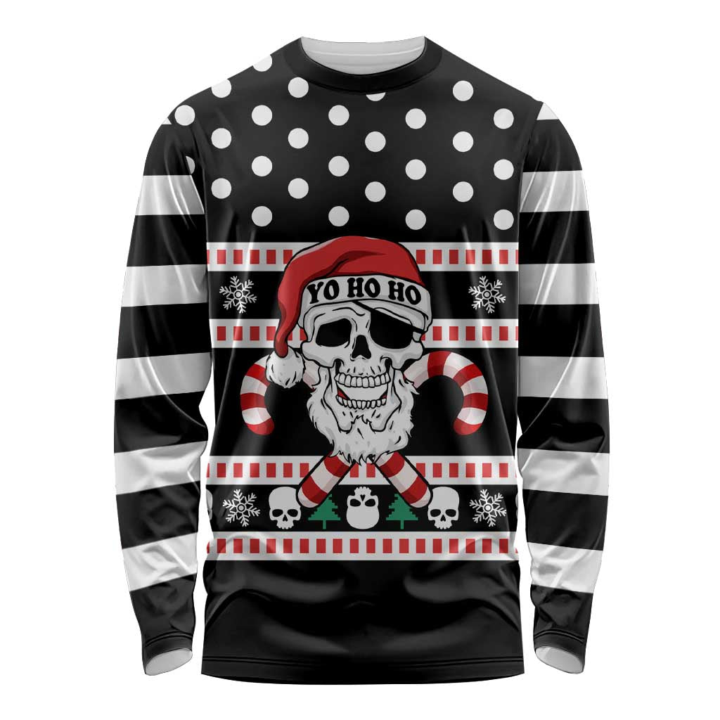 Skull Creepmas Christmas Yall Christmas Long Sleeve Shirt Xmas Holiday Patterns - Wonder Print Shop