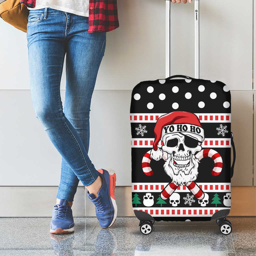 Skull Creepmas Christmas Yall Christmas Luggage Cover Xmas Holiday Patterns - Wonder Print Shop