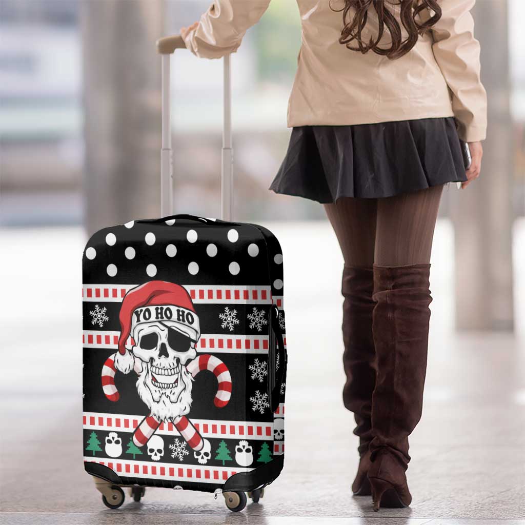Skull Creepmas Christmas Yall Christmas Luggage Cover Xmas Holiday Patterns - Wonder Print Shop
