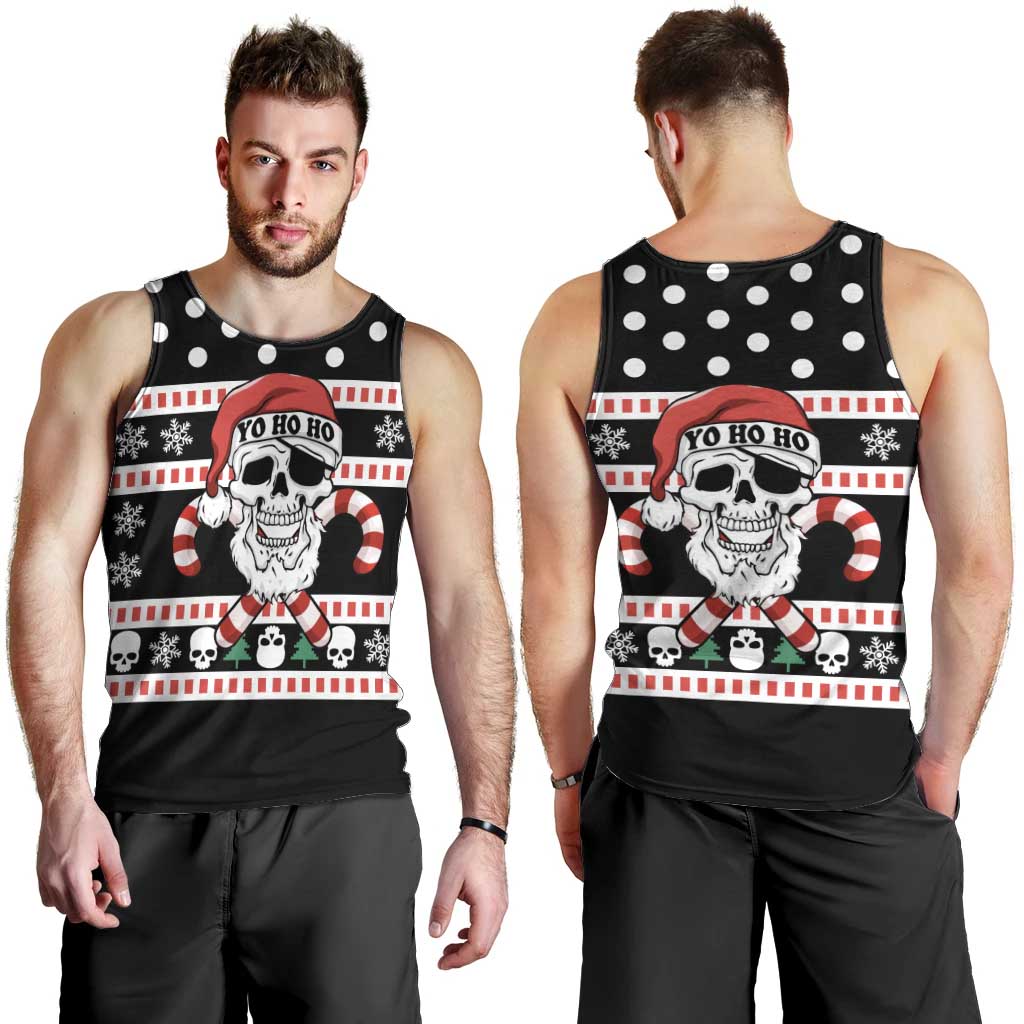 Skull Creepmas Christmas Yall Christmas Men Tank Top Xmas Holiday Patterns - Wonder Print Shop