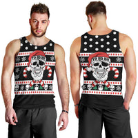 Skull Creepmas Christmas Yall Christmas Men Tank Top Xmas Holiday Patterns - Wonder Print Shop