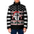 Skull Creepmas Christmas Yall Christmas Padded Jacket Xmas Holiday Patterns - Wonder Print Shop