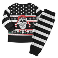 Skull Creepmas Christmas Yall Christmas Pajama Set Xmas Holiday Patterns - Wonder Print Shop