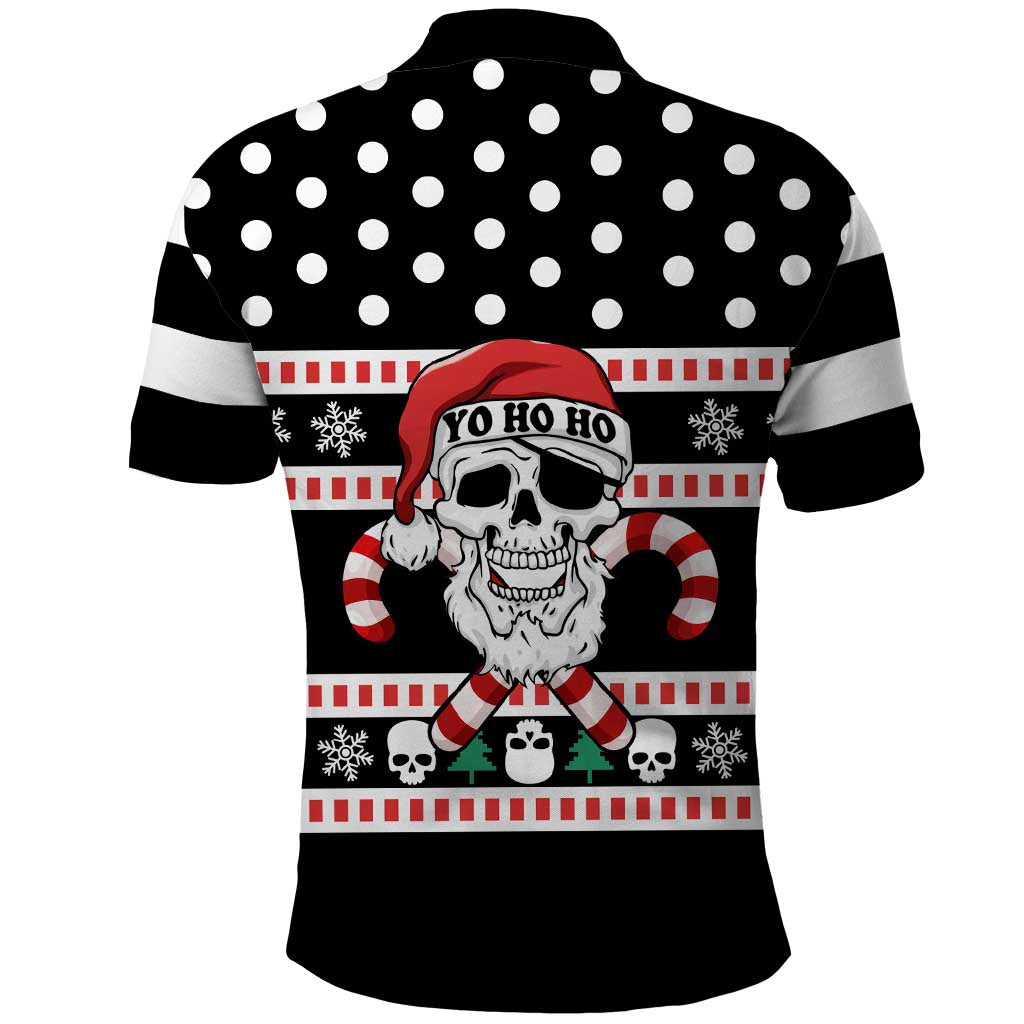 Skull Creepmas Christmas Yall Christmas Polo Shirt Xmas Holiday Patterns - Wonder Print Shop
