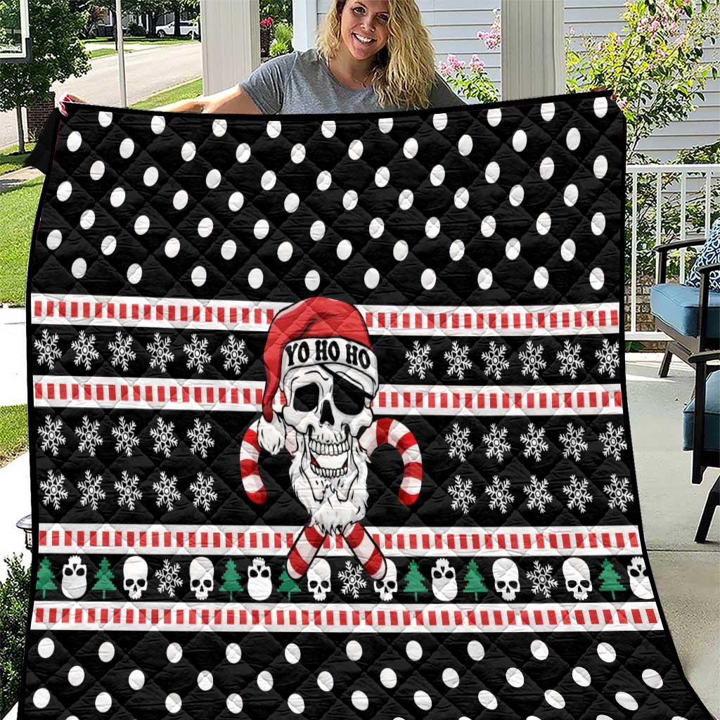 Skull Creepmas Christmas Yall Christmas Quilt Xmas Holiday Patterns - Wonder Print Shop