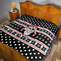 Skull Creepmas Christmas Yall Christmas Quilt Xmas Holiday Patterns - Wonder Print Shop