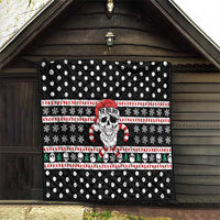Skull Creepmas Christmas Yall Christmas Quilt Xmas Holiday Patterns - Wonder Print Shop