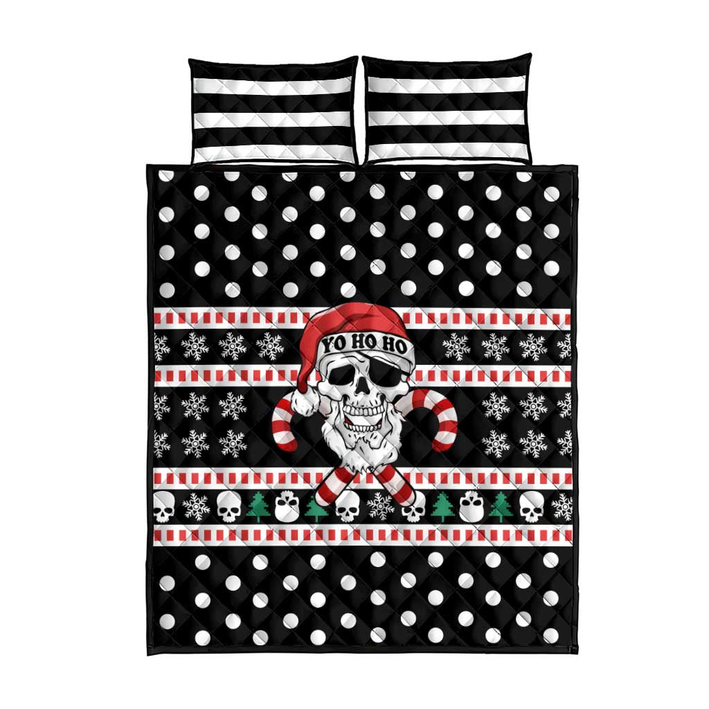 Skull Creepmas Christmas Yall Christmas Quilt Bed Set Xmas Holiday Patterns - Wonder Print Shop