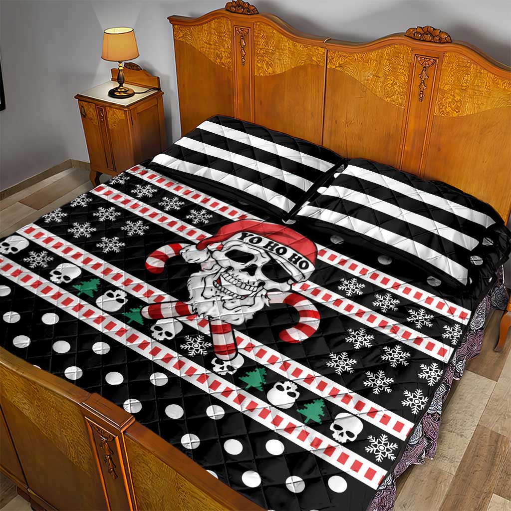 Skull Creepmas Christmas Yall Christmas Quilt Bed Set Xmas Holiday Patterns - Wonder Print Shop