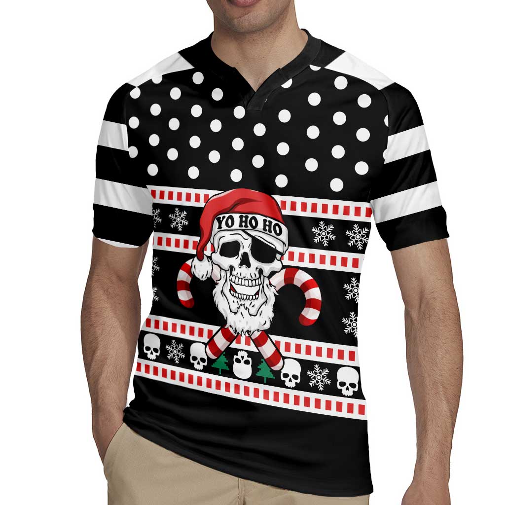 Skull Creepmas Christmas Yall Christmas Rugby Jersey Xmas Holiday Patterns - Wonder Print Shop