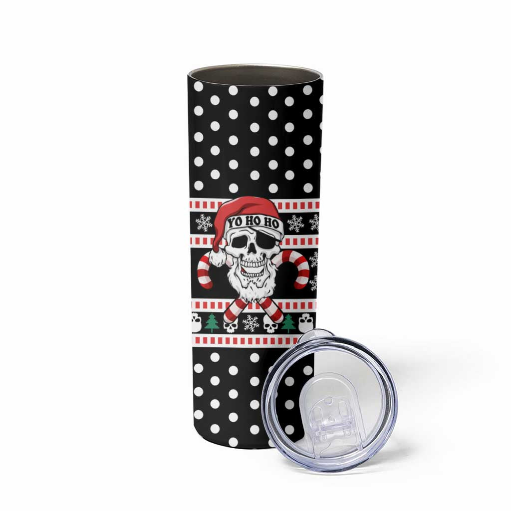 Skull Creepmas Christmas Yall Christmas Skinny Tumbler Xmas Holiday Patterns - Wonder Print Shop