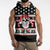 Skull Creepmas Christmas Yall Christmas Sleeveless Hoodie Xmas Holiday Patterns - Wonder Print Shop