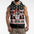 Skull Creepmas Christmas Yall Christmas Sleeveless Zip Hoodie Xmas Holiday Patterns - Wonder Print Shop