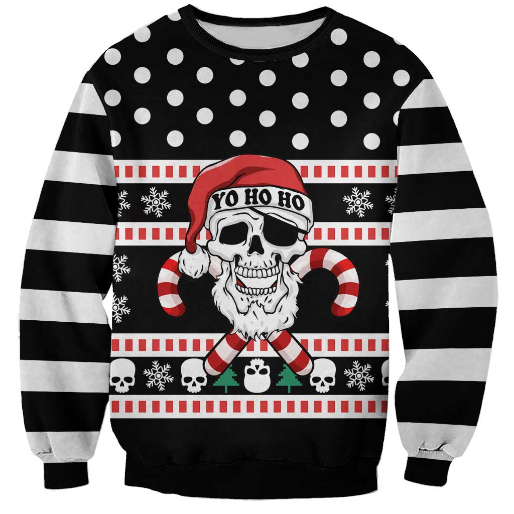 Skull Creepmas Christmas Yall Christmas Sweatshirt Xmas Holiday Patterns - Wonder Print Shop